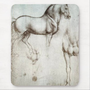 Pferdeskizze Mousepad