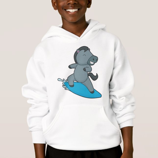 Pferdesport Hoodie (Vorderseite)