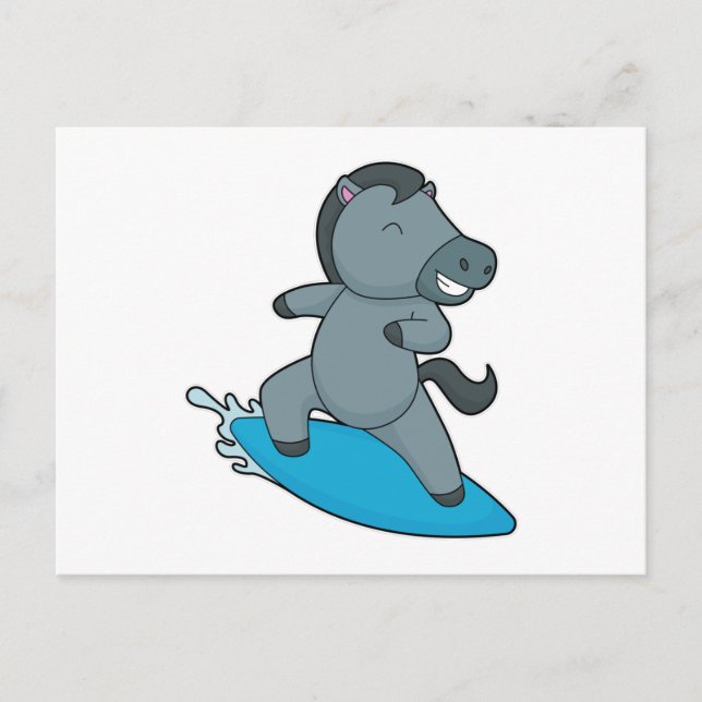 Pferdesport Postkarte (Vorderseite)