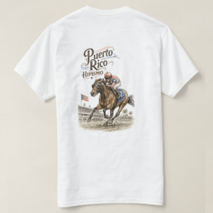 Pferdesport Puerto Rico Pferderennen T-Shirt