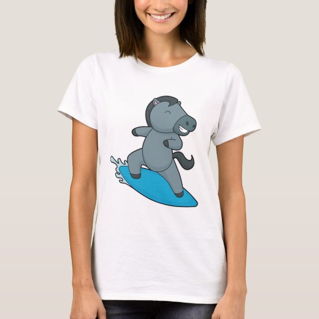 Pferdesport T-Shirt (Vorderseite)