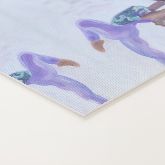 Pferdesport Yogamatte (Detail)