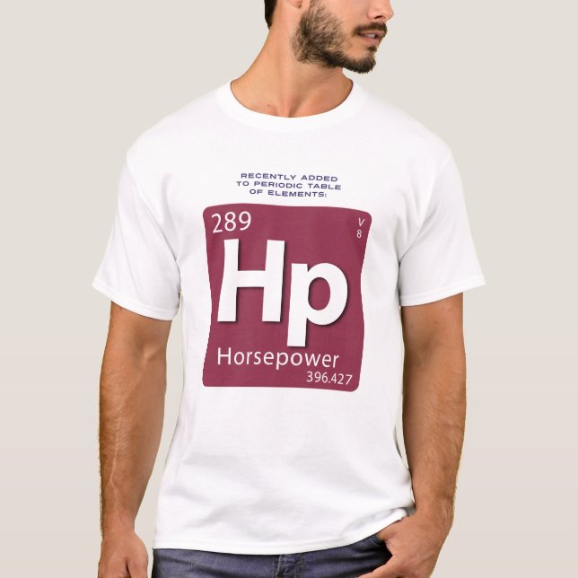 Pferdestärken ELEMENT T - Shirt (Vorderseite)