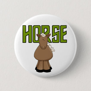 Pferdet-shirts und -geschenke button