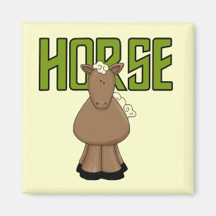Pferdet-shirts und -geschenke magnet