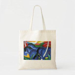 PferdeTaschen-Tasche Franz Marc blaue Tragetasche