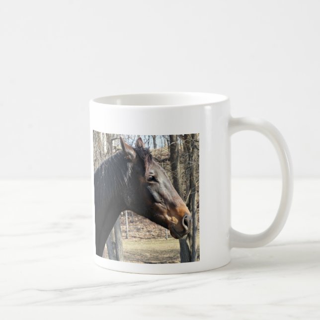 PferdeTasse, kundengerecht mit Ihrem eigenen Foto Kaffeetasse (Rechts)