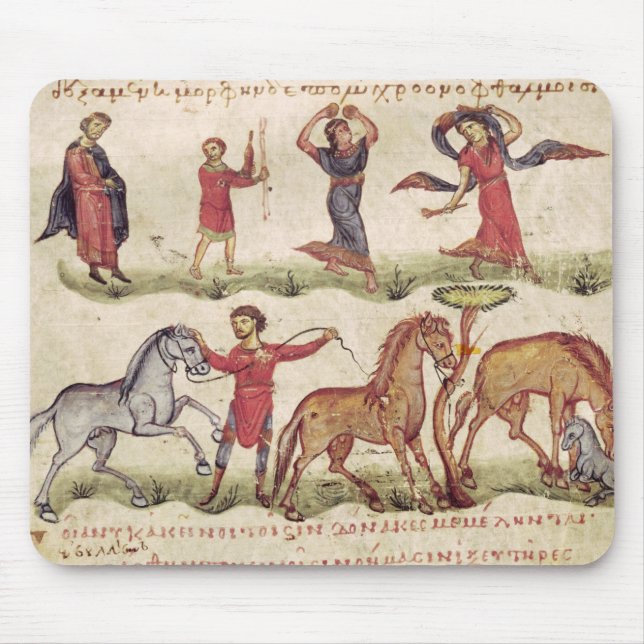 Pferdetrainer Mousepad (Vorne)