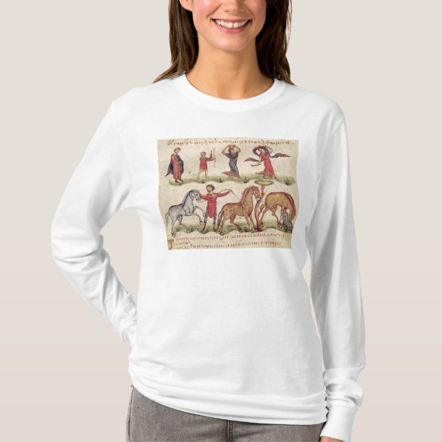 Pferdetrainer T-Shirt (Vorderseite)