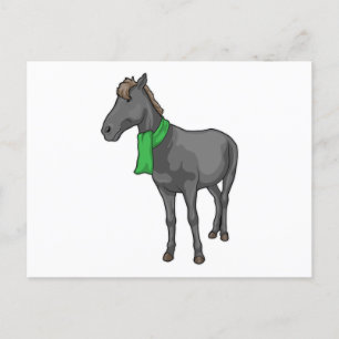Pferdetuch Postkarte