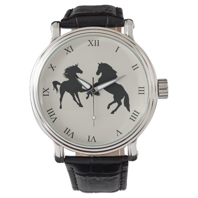Pferdeüberwachung Armbanduhr (Vorderseite)