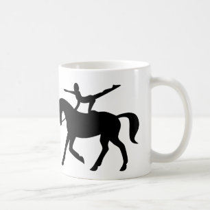 Pferdevaultingikone Kaffeetasse