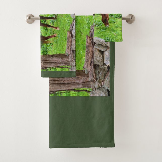 Pferdeweiden Badhandtuch Set (Insitu)