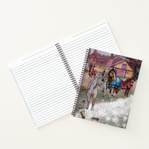 Pferdezeitschrift Notizbuch