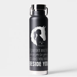Pferdeziffer, Pferd- und Mädchenliebhaber Trinkflasche