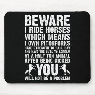 Pferdeziffer Pferde Pferdereiten Reiten Reitausflu Mousepad