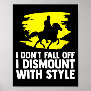 Pferdeziffer Pferde Pferdereiten Reiten Reitausflu Poster