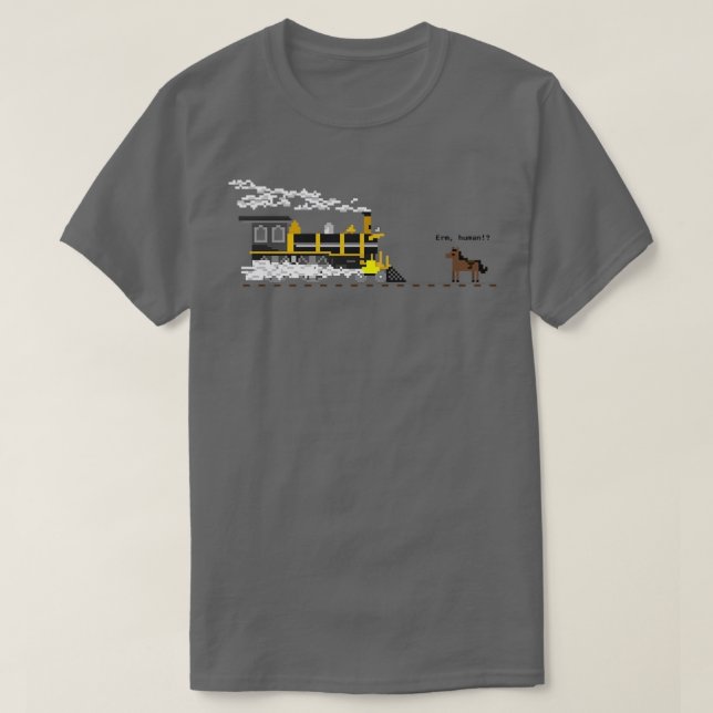 Pferdezug 1 T-Shirt (Design vorne)