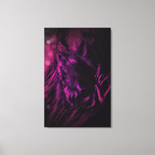 PferdOnPurple - gepanzerte Canvas Leinwanddruck
