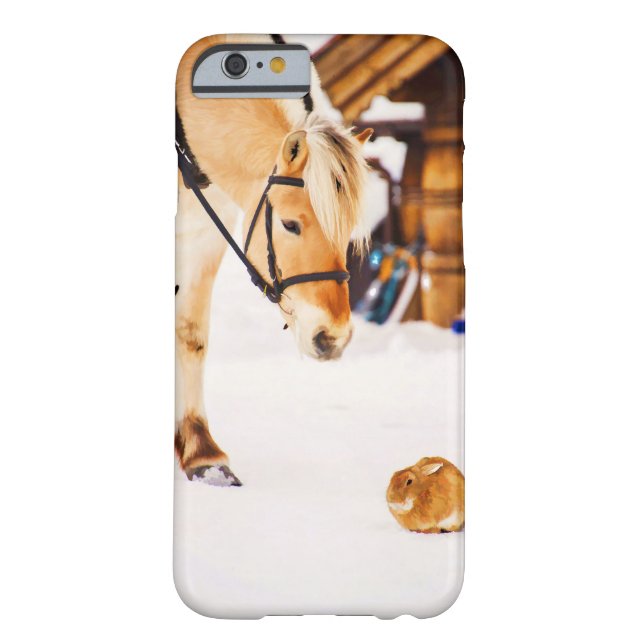 Pferkaninchen iPhone 16 Hülle (Rückseite)