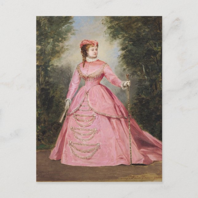 Pfertense Schneider 1868 Postkarte (Vorderseite)