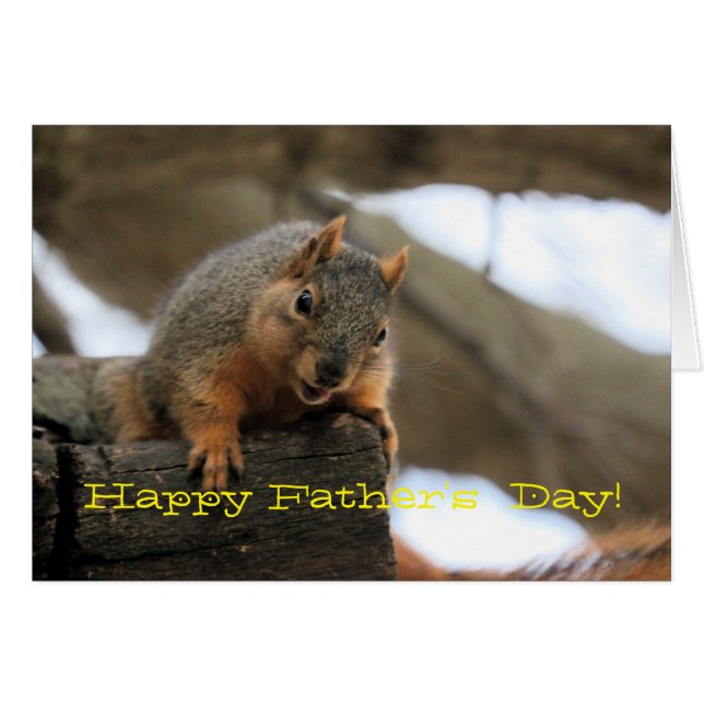 Pfft Happy Father's Day Card (Vorderseite (Horizontal))