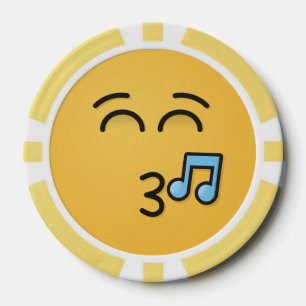 Pfiff mit lächelnden Augen Pokerchips