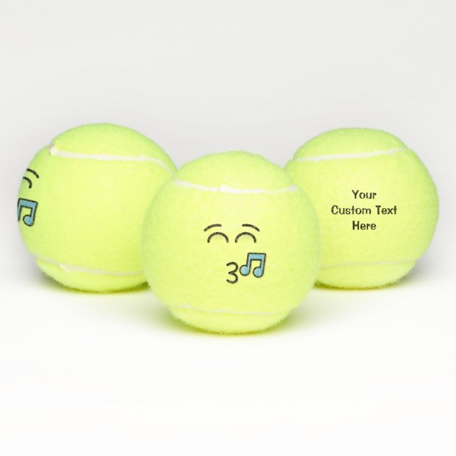 Pfiff mit lächelnden Augen Tennisbälle (Multi)