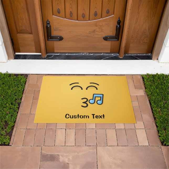 Pfiff mit milden Augen Doormat Fußmatte (Außenbereich)