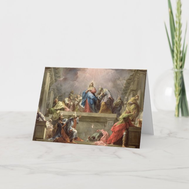 Pfingsten, 1732 karte (Vorderseite)