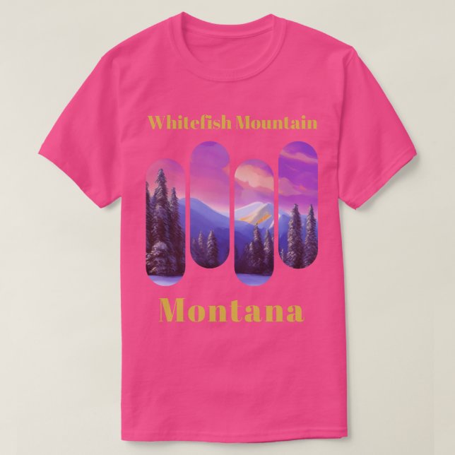 Pfingster Bergski Montana 3 T-Shirt (Design vorne)