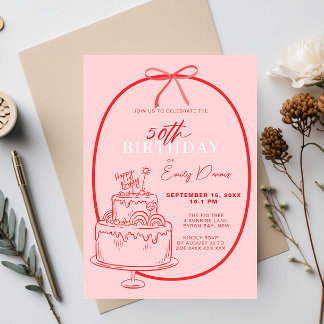 Pfingstfeier 50. Geburtstagsparty Einladung