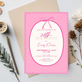 Pfingstfeier 50. Geburtstagsparty Einladung