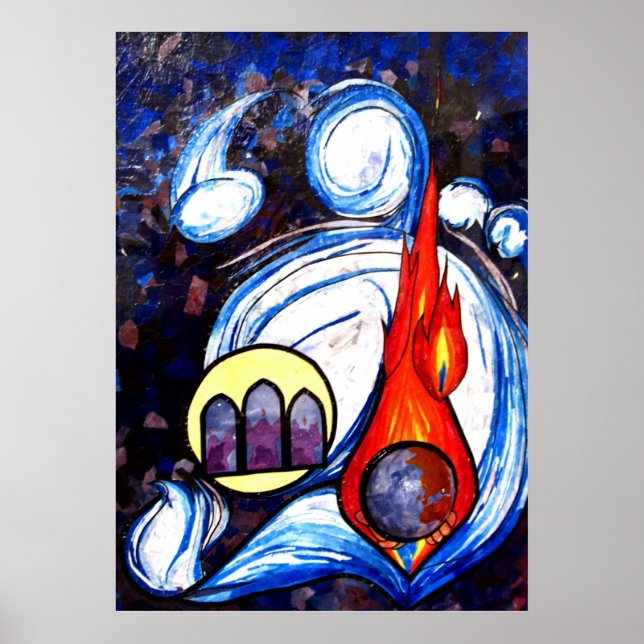 Pfingstkollage Poster (Vorne)