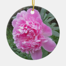 Pfingstrose Keramik Ornament