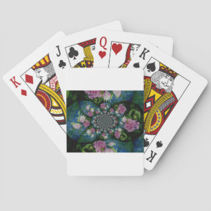 Pfingstrose weiße Pfingstrose florale Wasserfarbe Spielkarten