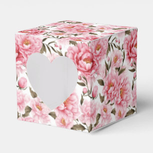 Pfingstrosen-Druck Party-Geschenkbox Geschenkschachtel