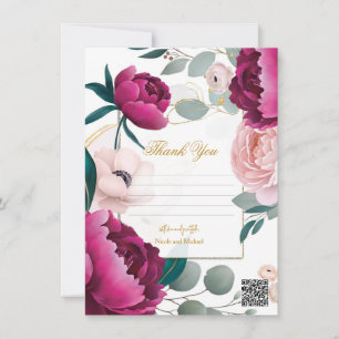 Pfingstrosen-Eukalyptus-Garten Florale Glamour-Hoc Einladung