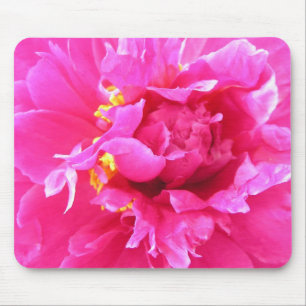 Pfingstrosen-Mausunterlage Mousepad