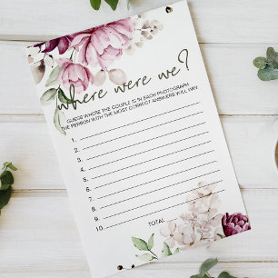 Pfingstrosen Rosa Blumen Spiel Wo Waren Wir Flyer