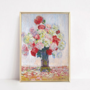 Pfingstrosen-Stillleben-Kunstprint Home-Dekor Poster