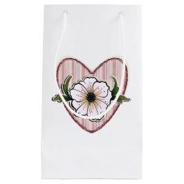 Pfingstrosenherz Kleine Geschenktüte