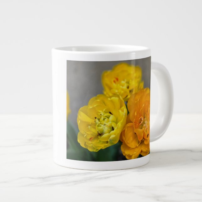 Pfingstrosentulpe Jumbo-Tasse (Vorderseite Rechts)