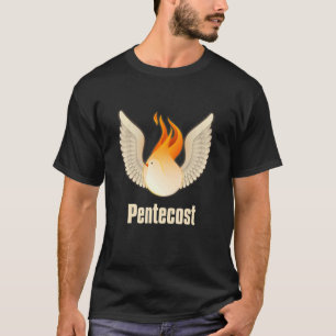 Pfingsttauben Feuerzungen wirken heilig p T-Shirt