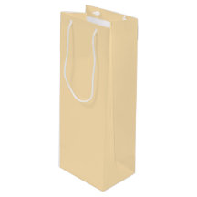 Pfirsich-Farbige Wein-Geschenk-Tasche