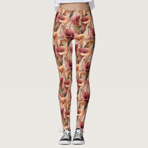 Pfirsich Fitness Callalilien Charm Geschenkideen f Leggings