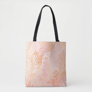 Pfirsich Fuzz Minimalistischer Moderner Tropischer Tasche