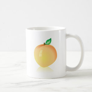 Pfirsich Kaffeetasse