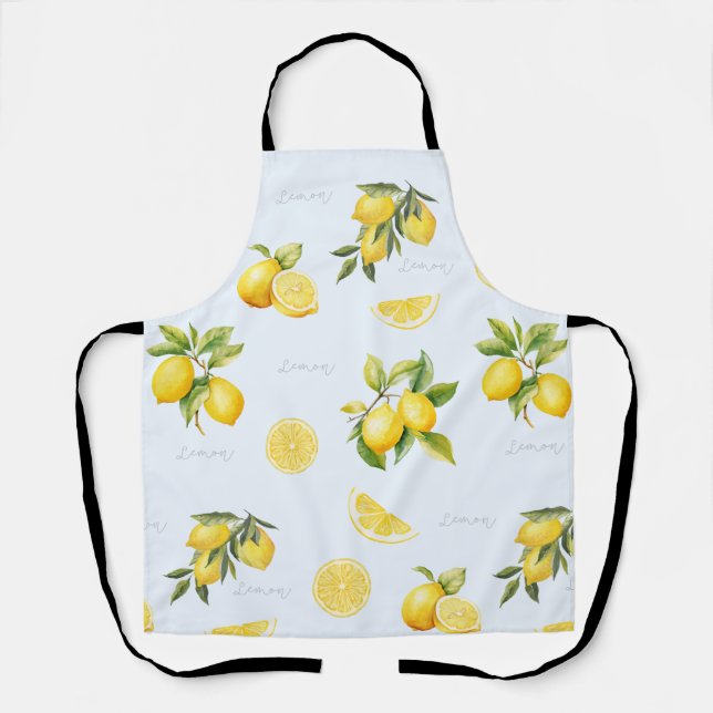 Pfirsich-Limonelle Schürze (Vorderseite)
