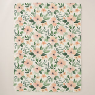 Pfirsich-Minze-Blüten Sherpadecke
